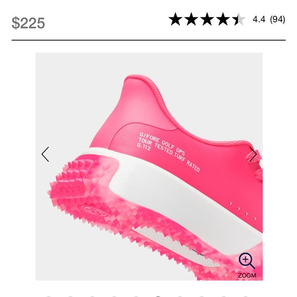 G/FORE Pink Golf Shoes: waterproof - Picture 5 of 6